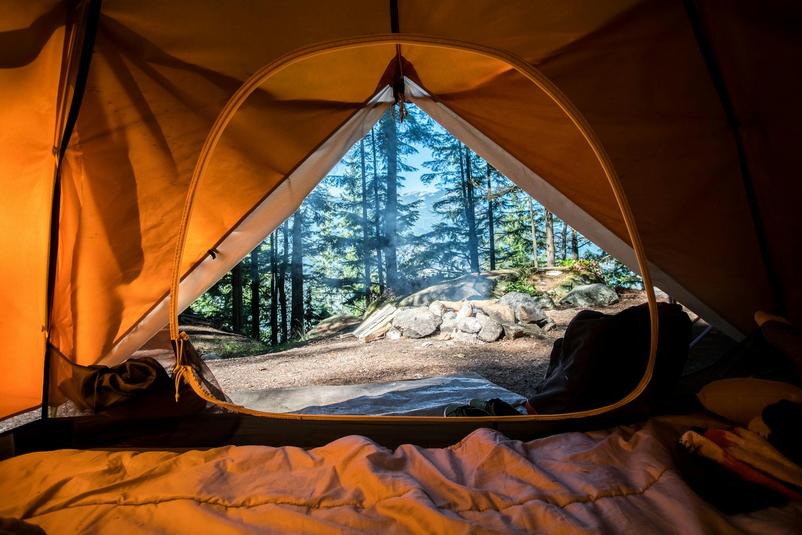 camp outdoor landscape